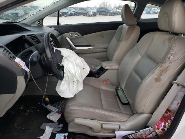 2HGFG3B00CH541328 - 2012 HONDA CIVIC EXL თეთრი ფოტო 7