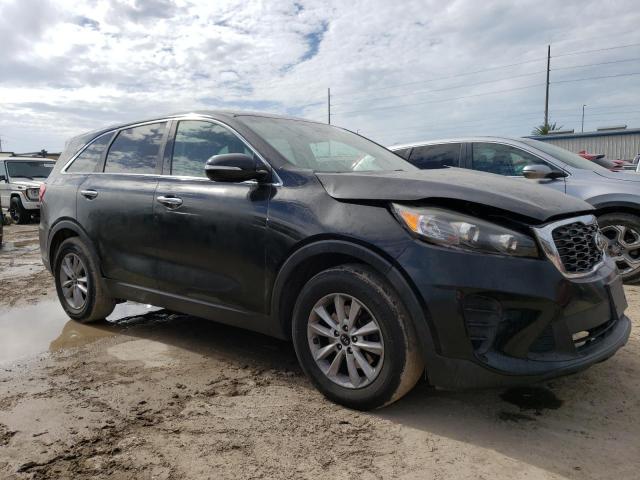 5XYPG4A52KG490319 - 2019 KIA SORENTO LX BLACK photo 4