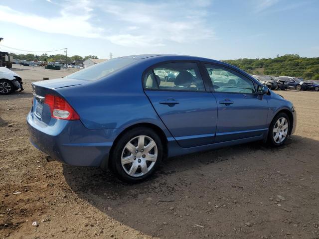 19XFA1F56AE002246 - 2010 HONDA CIVIC LX BLUE photo 3