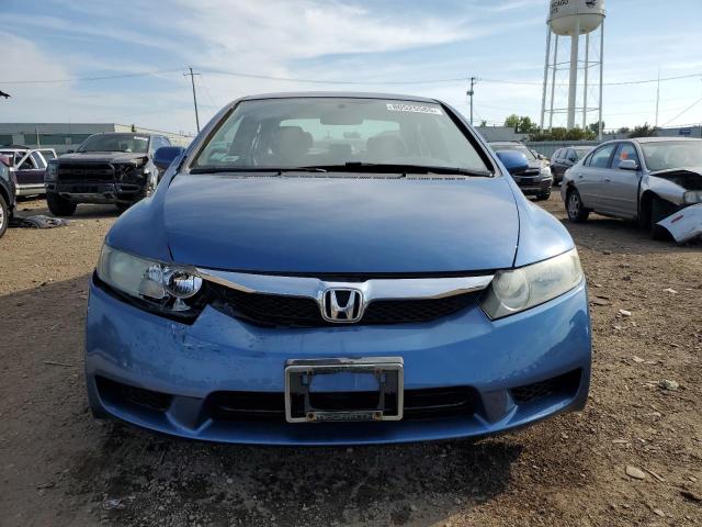 19XFA1F56AE002246 - 2010 HONDA CIVIC LX BLUE photo 5