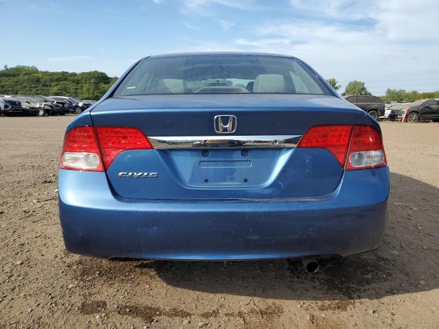 19XFA1F56AE002246 - 2010 HONDA CIVIC LX BLUE photo 6