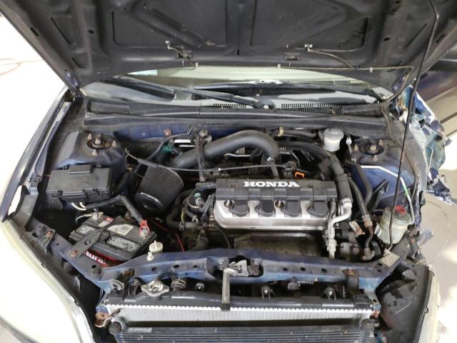 2HGES16394H583145 - 2004 HONDA CIVIC DX VP ლურჯი ფოტო 11