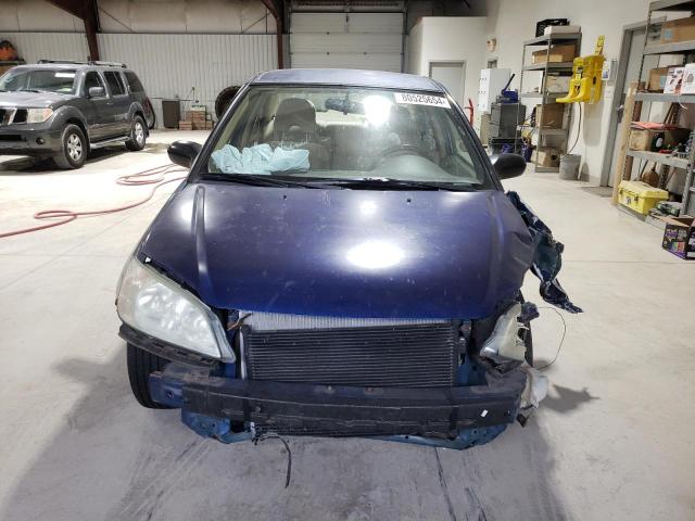 2HGES16394H583145 - 2004 HONDA CIVIC DX VP ლურჯი ფოტო 5