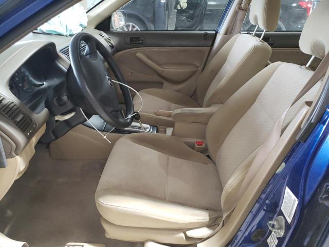 2HGES16394H583145 - 2004 HONDA CIVIC DX VP ლურჯი ფოტო 7