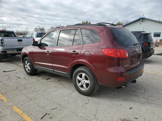 5NMSG13D28H180196 - 2008 HYUNDAI SANTA FE GLS RED photo 2