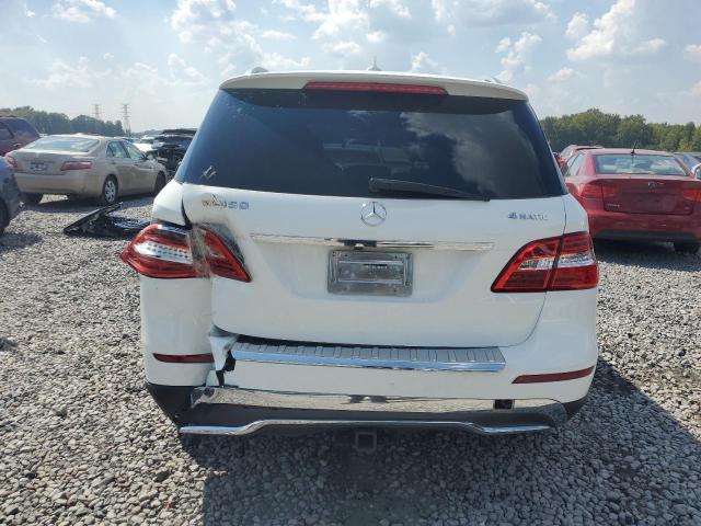 4JGDA5HB9FA492723 - 2015 MERCEDES-BENZ ML 350 4MATIC WHITE photo 6