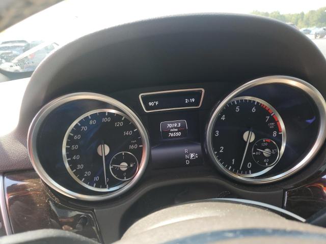 4JGDA5HB9FA492723 - 2015 MERCEDES-BENZ ML 350 4MATIC WHITE photo 9