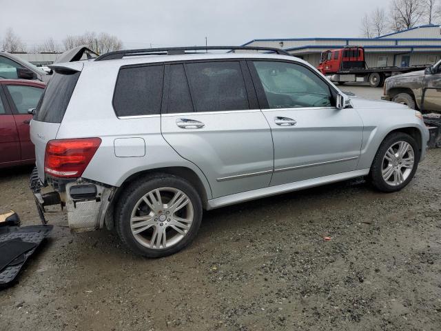 WDCGG8JB4EG166989 - 2014 MERCEDES-BENZ GLK 350 4MATIC SILVER photo 3