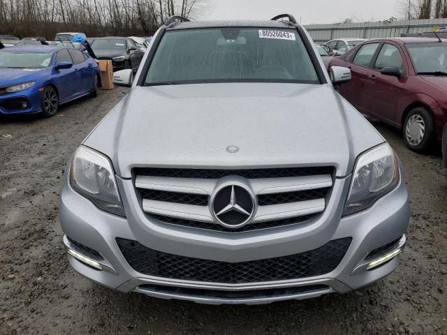 WDCGG8JB4EG166989 - 2014 MERCEDES-BENZ GLK 350 4MATIC SILVER photo 5