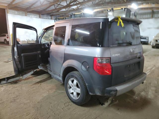 5J6YH28665L022486 - 2005 HONDA ELEMENT EX SILVER photo 2