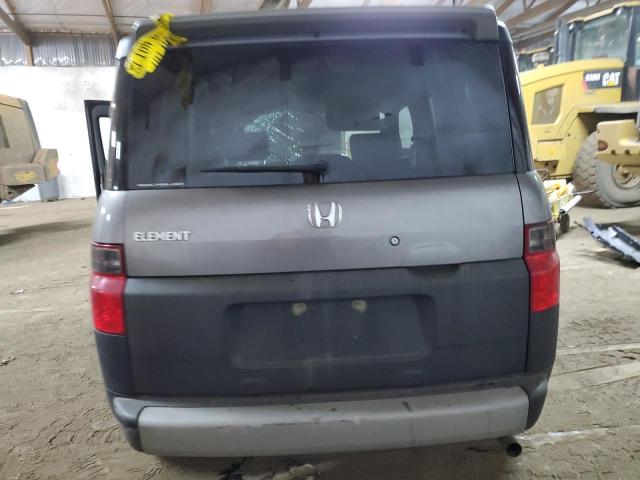 5J6YH28665L022486 - 2005 HONDA ELEMENT EX SILVER photo 6