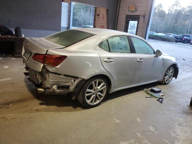 JTHBK262065015485 - 2006 LEXUS IS 250 SILVER photo 3