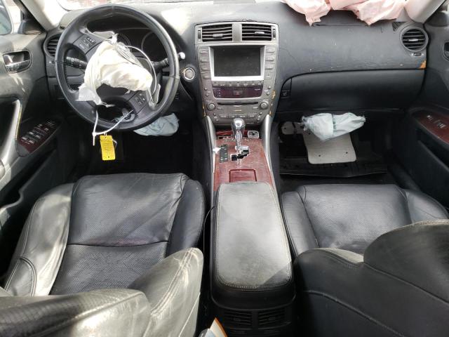 JTHBK262065015485 - 2006 LEXUS IS 250 SILVER photo 8