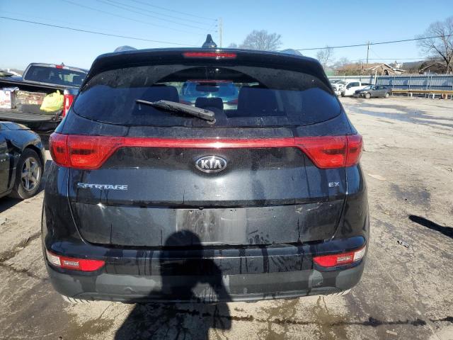 KNDPNCAC9H7197392 - 2017 KIA SPORTAGE EX BLACK photo 6