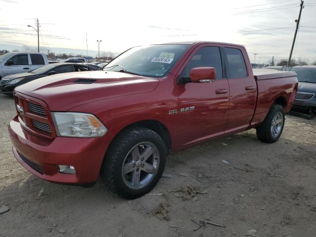 1D7RV1GT3AS257812 - 2010 DODGE RAM 1500 RED photo 1