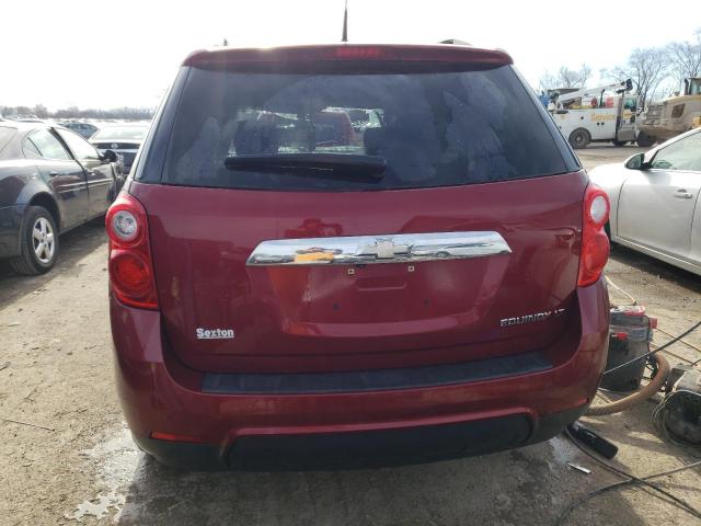 2GNALDEK9C6332258 - 2012 CHEVROLET EQUINOX LT BURGUNDY photo 6