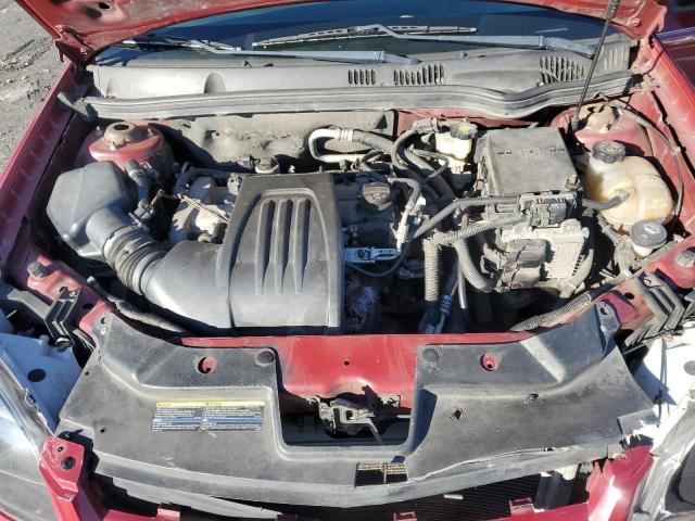 1G1AL18F887257834 - 2008 CHEVROLET COBALT LT BURGUNDY photo 11