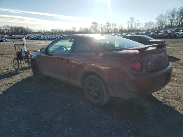 1G1AL18F887257834 - 2008 CHEVROLET COBALT LT BURGUNDY photo 2