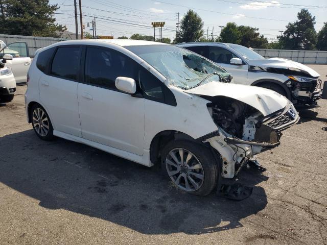 JHMGE8H50DC052200 - 2013 HONDA FIT SPORT 白色 照片 4