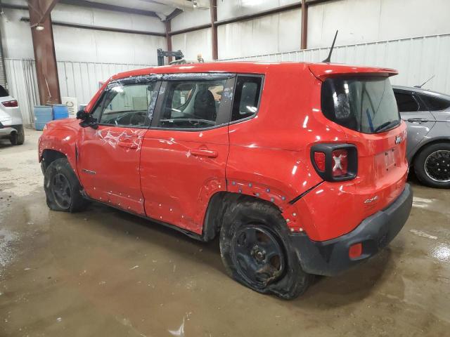 ZACCJBAB2JPH89365 - 2018 JEEP RENEGADE SPORT RED photo 2