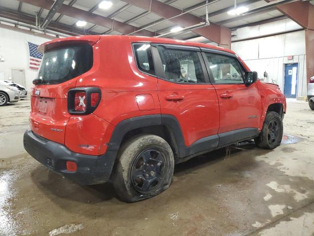 ZACCJBAB2JPH89365 - 2018 JEEP RENEGADE SPORT RED photo 3