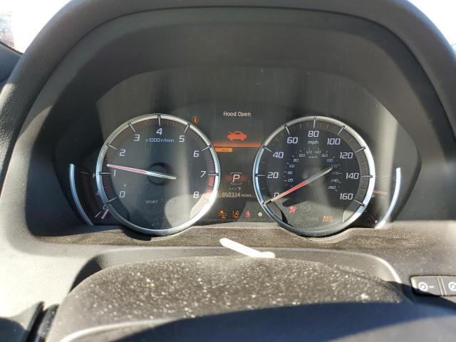 19UUB1F69KA002213 - 2019 ACURA TLX TECHNOLOGY WHITE photo 9