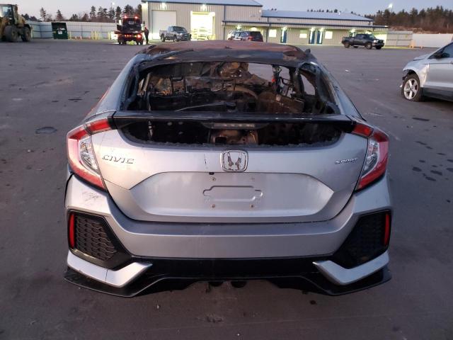 SHHFK7H47JU232441 - 2018 HONDA CIVIC SPORT SILVER photo 6