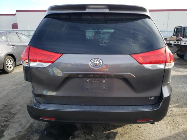 5TDKK3DC5BS094191 - 2011 TOYOTA SIENNA LE GRAY photo 6