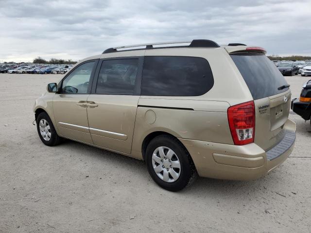 KNDMC233476036212 - 2007 HYUNDAI ENTOURAGE GLS GOLD photo 2