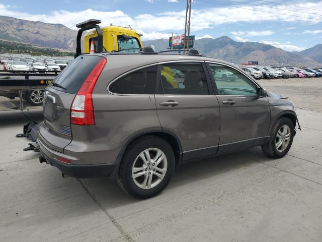 5J6RE4H71AL062552 - 2010 HONDA CR-V EXL GRAY photo 3