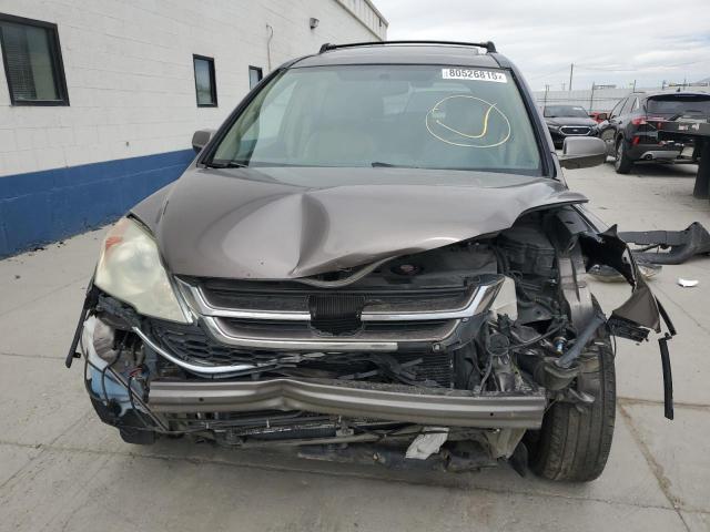5J6RE4H71AL062552 - 2010 HONDA CR-V EXL GRAY photo 5
