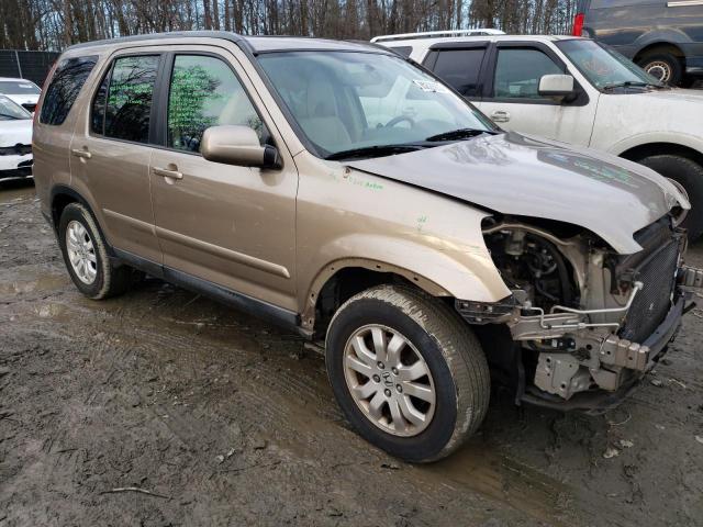 SHSRD78936U431541 - 2006 HONDA CR-V SE BEIGE photo 4