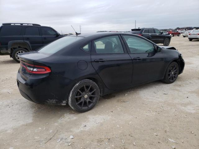 1C3CDFAA0GD630345 - 2016 DODGE DART SE BLACK photo 3