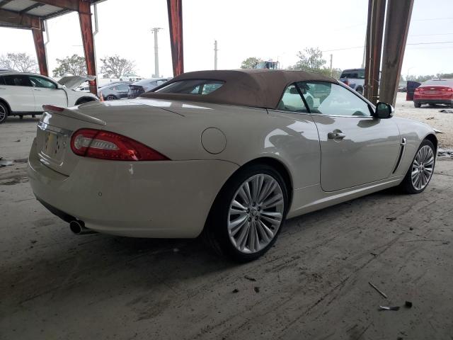 SAJWA4GBXALB36128 - 2010 JAGUAR XK PORTFOLIO WHITE photo 3