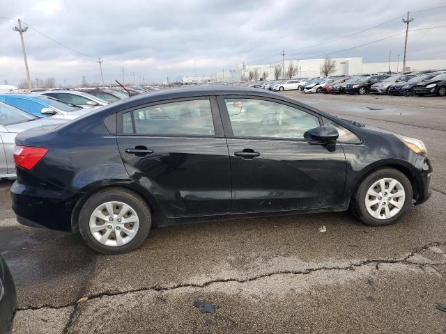 KNADM4A36H6025772 - 2017 KIA RIO LX BLACK photo 3