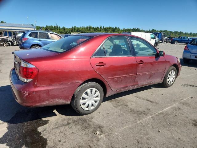 4T1BE32K85U047816 - 2005 TOYOTA CAMRY LE RED photo 3