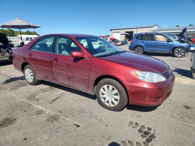 4T1BE32K85U047816 - 2005 TOYOTA CAMRY LE RED photo 4