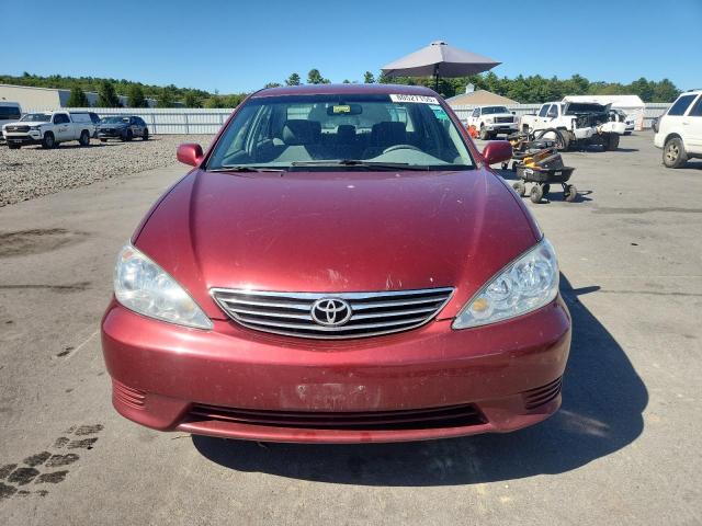 4T1BE32K85U047816 - 2005 TOYOTA CAMRY LE RED photo 5