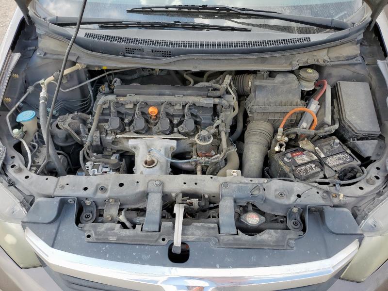 2HGFB2F52CH519071 - 2012 HONDA CIVIC LX BROWN photo 11