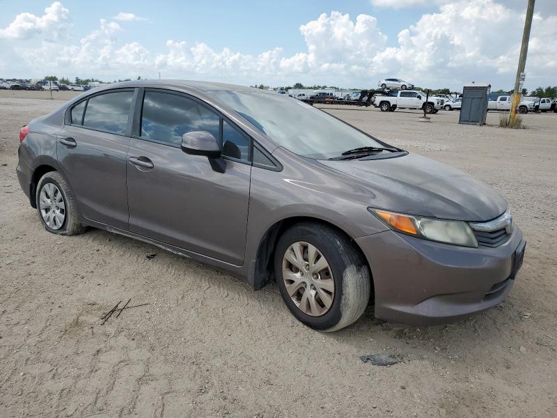 2HGFB2F52CH519071 - 2012 HONDA CIVIC LX BROWN photo 4