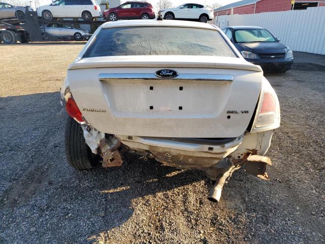 3FAHP08127R133838 - 2007 FORD FUSION SEL WHITE photo 6