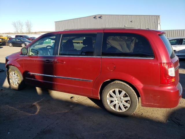 2C4RC1BG7DR560558 - 2013 CHRYSLER TOWN & COU TOURING RED photo 2