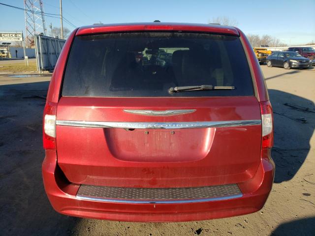 2C4RC1BG7DR560558 - 2013 CHRYSLER TOWN & COU TOURING RED photo 6