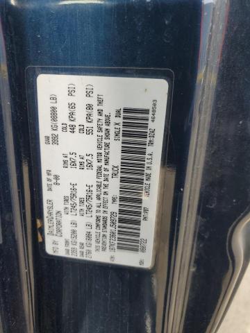 1B7KF23601J509729 - 2001 DODGE RAM 2500 BLUE photo 12