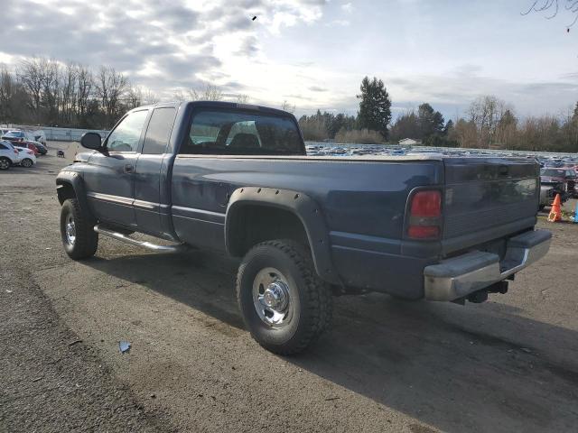 1B7KF23601J509729 - 2001 DODGE RAM 2500 BLUE photo 2