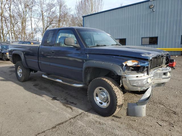 1B7KF23601J509729 - 2001 DODGE RAM 2500 BLUE photo 4