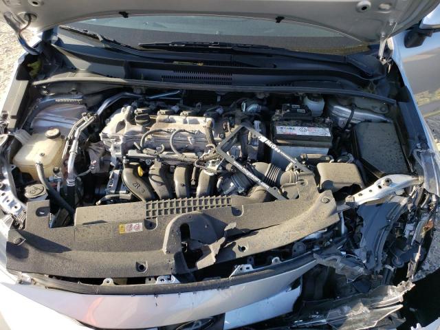 JTDEPMAE8MJ128294 - 2021 TOYOTA COROLLA LE SILVER photo 11