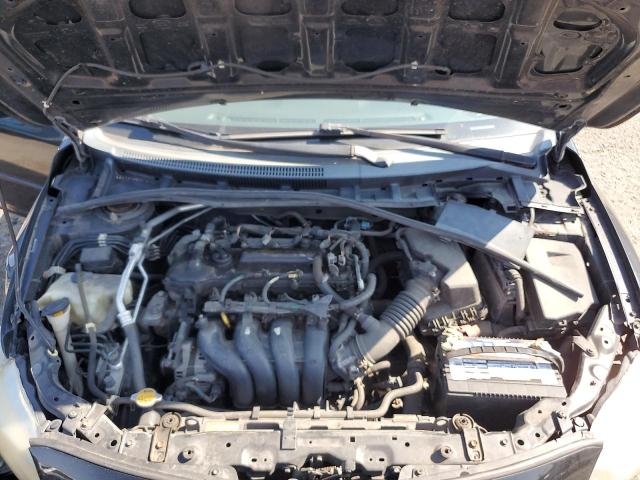 2T1BU4EE3AC455778 - 2010 TOYOTA COROLLA BASE BLACK photo 11