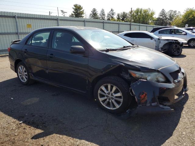 2T1BU4EE3AC455778 - 2010 TOYOTA COROLLA BASE BLACK photo 4