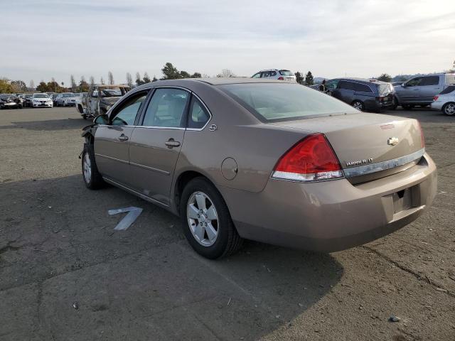 2G1WT58N279356344 - 2007 CHEVROLET IMPALA LT GOLD photo 2